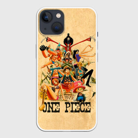 Чехол для iPhone 13 с принтом One Piece пираты Соломенной Шляпы в Тюмени,  |  | anime | manga | monkey d. luffy | one piece | аниме | большой куш | ван пис | вон пис | гол д. роджер | кайдо | король пиратов | луфи | луффи | манга | манки д. луффи | нами | нико робин | пират | портгас д. эйс | ророноа зоро