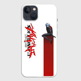 Чехол для iPhone 13 с принтом EVANGELION | ПИЛОТ EVA в Тюмени,  |  | anime | eva | evangelion | nerv | аниме | анимэ | ева | евангилион | нерв | роботы | рэй | япония