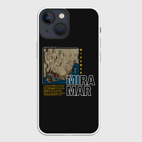 Чехол для iPhone 13 mini с принтом Мирамар в Тюмени,  |  | battle royale | game | games | playerunknowns battlegrounds | pubg | батл роял | баттлграунд анноун | игра | игры | паб джи | пабжи