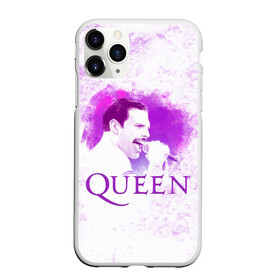 Чехол для iPhone 11 Pro Max матовый с принтом Freddie Mercury | Queen (Z) в Тюмени, Силикон |  | freddie mercury | music | queen | брайан мэй | глэм рок | джон дикон | квин | королева | музыка | поп рок | роджер тейлор | фредди меркьюри | хард рок