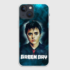 Чехол для iPhone 13 mini с принтом Billie | GreenDay | ГринДай (Z) в Тюмени,  |  | billie joe armstrong | greenday | rock | альтернативный | билли джо армстронг | гриндей | зеленый день | майк дёрнт | музыка | панк рок | поп панк | рок | тре кул