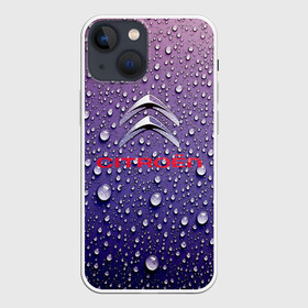 Чехол для iPhone 13 mini с принтом Citroёn Storm | Ситроен ливень в Тюмени,  |  | Тематика изображения на принте: auto | car | citroen | motor | sport | sport car | авто | авто бренды | вода | дождь | капли | машина | ситроен | спорт | спорт кар