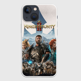 Чехол для iPhone 13 mini с принтом Kings Bounty 2 трио в Тюмени,  |  | games | kings bounty 2 | knight | magic | pc | playstation | rpg | sword | xbox | игры | иксбокс | королевская награда | магия | меч | пк | плейстешен | рпг | рыцарь
