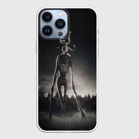 Чехол для iPhone 13 Pro Max с принтом Сиреноголовый в Лесу (Игра) в Тюмени,  |  | forest | games | monster | night | siren head | детям | игры | лес | монстр | надпись | ночь | сирена | сиреноголовый | солнце | страшилка | текст | темно | туман | ужастик | хоррор