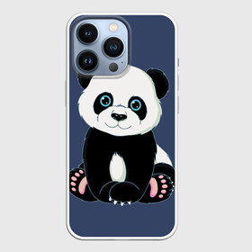 Чехол для iPhone 13 Pro с принтом Милая Панда (Sweet Panda) в Тюмени,  |  | animals | beast | panda | глаза | детям | животные | звери | лапки | милые | мульт | панда | растения | цветы | эвкалипт