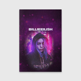 Обложка для паспорта матовая кожа с принтом BILLIE EILISH | GLITCH (Z) в Тюмени, натуральная матовая кожа | размер 19,3 х 13,7 см; прозрачные пластиковые крепления | Тематика изображения на принте: be | billie | billie eilish | blohsh | ghoul | glitch | айлиш | билли | билли айлиш | бэрд | глитч | пайрат | пайрат бэрд