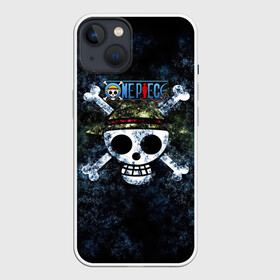 Чехол для iPhone 13 с принтом Веселый Роджер One Piece. Большой куш в Тюмени,  |  | anime | manga | monkey d. luffy | one piece | аниме | большой куш | ван пис | вон пис | гол д. роджер | кайдо | король пиратов | луфи | луффи | манга | манки д. луффи | нами | нико робин | пират | портгас д. эйс | ророноа зоро