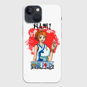 Чехол для iPhone 13 mini с принтом Нами One Piece. Большой куш в Тюмени,  |  | anime | manga | one piece | аниме | большой куш | ван пис | великий флот соломенной шляпы | вон пис | девушка с рыжими волосами | король пиратов | кошка воровка | манга | навигатор | нами | намидзо | о нами