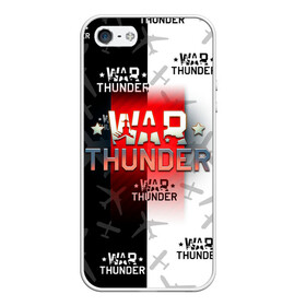 Чехол для iPhone 5/5S матовый с принтом WAR THUNDER / ВАР ТАНДЕР  в Тюмени, Силикон | Область печати: задняя сторона чехла, без боковых панелей | game | war thunder | warthunder | world of tanks | wot | вар тандер | война | вот | игры | корабли | мир танков. | онлайн игра | самолеты | танки