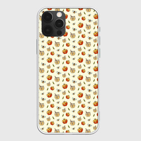 Чехол для iPhone 12 Pro Max с принтом Яблоки и мёд в Тюмени, Силикон |  | apples | art | background | bees | drawings | honey | pattern | texture | арт | мед | паттерн | пчелы | рисунки | текстура | фон | яблоки