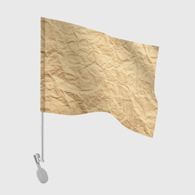 Флаг для автомобиля с принтом БУМАЖНАЯ ТЕКСТУРА в Тюмени, 100% полиэстер | Размер: 30*21 см | grey | papper | texture | бумага | картон | лист | мятая | паттерн | сгибы | серый | текстура | упаковка