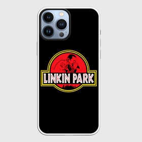 Чехол для iPhone 13 Pro Max с принтом LP x JP в Тюмени,  |  | alternative | linkin park | metall | music | rock | альтернатива | линкин парк | металл | музыка | парк юрского периода | рок