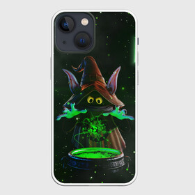 Чехол для iPhone 13 mini с принтом ORKO | ОРКО | ВОЛШЕБНИК (Z) в Тюмени,  |  | he man | masters of the universe | mult | orka | orko | властелины вселенной | волшебник | мульт | мультфильм | орка | орко