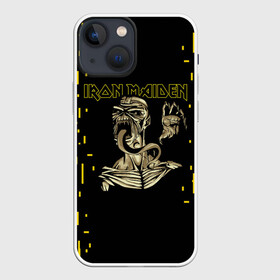 Чехол для iPhone 13 mini с принтом IRON MAIDEN | АЙРОН МЕЙДЕН (Z) в Тюмени,  |  | dave | iron maiden | murray | music | percy harris | rock | адриан смит | айрон мэйден | брюс дикинсон | дэйв мюррей | железная дева | музик | нико макбрэйн | рок | стив харрис | ужасы | хеви метал | яник герс