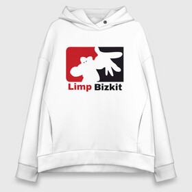 Женское худи Oversize хлопок с принтом Limp Bizkit в Тюмени, френч-терри — 70% хлопок, 30% полиэстер. Мягкий теплый начес внутри —100% хлопок | боковые карманы, эластичные манжеты и нижняя кромка, капюшон на магнитной кнопке | alternative | limp bizkit | limpbizkit | metall | music | rock | альтернатива | лимп бизкит | лимпбискит | металл | музыка | рок | фред дёрст