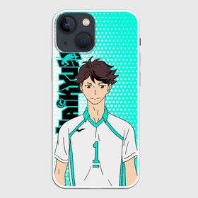 Чехол для iPhone 13 mini с принтом Тоору Ойкава   Oikawa Toru в Тюмени,  |  | haikyu | haikyuu | hinata shoyo | oikawa toru | toru oikawa | volleyball | аниме волейбол | волейбол | волейбол аниме | сёё хината | сейджо | тоору ойкава | хината шое | шоё хината