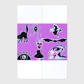 Магнитный плакат 2Х3 с принтом Зелье смерти,паук-Holographica в Тюмени, Полимерный материал с магнитным слоем | 6 деталей размером 9*9 см | аннотация | голограмма | голографический | градиент | магия | переливающийся | фольга | фон