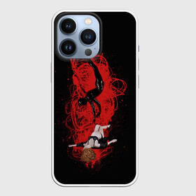Чехол для iPhone 13 Pro с принтом убийца в черном в Тюмени,  |  | american horror stories | ash | американская история ужасов | нетфликс | новый сезон | сериал | ужасы