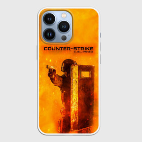 Чехол для iPhone 13 Pro с принтом CS GO FIRE | КС ГО (Z) в Тюмени,  |  | awp | counter strike | cs go | cs go global offensive | cs:go | csgo | global offensive | глобальное наступление | контрудар | кс го | ксго