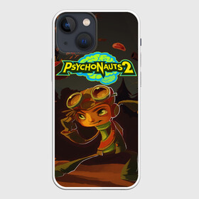 Чехол для iPhone 13 mini с принтом PsychoNauts 2 Распутин в Тюмени,  |  | aquato | games | logo | nextgen | pc | playstation 5 | ps 5 | psychonauts | raz | xbox | игры | иксбокс | лого | некстген | пк | пллейстейшен 5 | пс 5 | психонавты 2 | рас