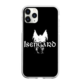 Чехол для iPhone 11 Pro матовый с принтом Isengard в Тюмени, Силикон |  | isengard | metal | rock | блэк метал | исенгард | метал | рок