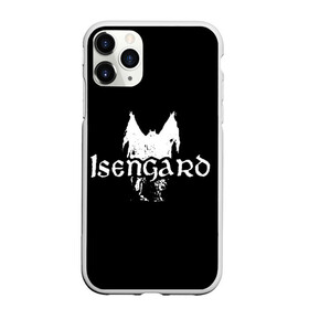 Чехол для iPhone 11 Pro Max матовый с принтом Isengard в Тюмени, Силикон |  | Тематика изображения на принте: isengard | metal | rock | блэк метал | исенгард | метал | рок