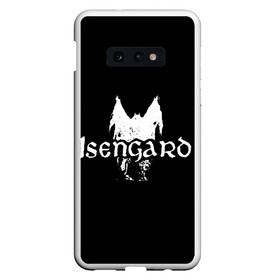 Чехол для Samsung S10E с принтом Isengard в Тюмени, Силикон | Область печати: задняя сторона чехла, без боковых панелей | Тематика изображения на принте: isengard | metal | rock | блэк метал | исенгард | метал | рок