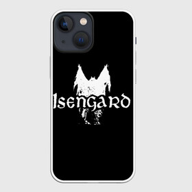 Чехол для iPhone 13 mini с принтом Isengard в Тюмени,  |  | Тематика изображения на принте: isengard | metal | rock | блэк метал | исенгард | метал | рок