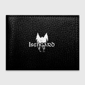 Обложка для студенческого билета с принтом Isengard в Тюмени, натуральная кожа | Размер: 11*8 см; Печать на всей внешней стороне | Тематика изображения на принте: isengard | metal | rock | блэк метал | исенгард | метал | рок