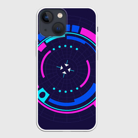 Чехол для iPhone 13 mini с принтом Розовый Синий Киберпанк в Тюмени,  |  | жанр | научный | фантастика | фантастический | цифровые технологии