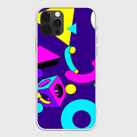 Чехол для iPhone 12 Pro Max с принтом Геометрические фигуры в Тюмени, Силикон |  | геометрический | красочный | мода | разноцветные 90 е | стиль | структура | текстура | ткань | узор | фон | цвет
