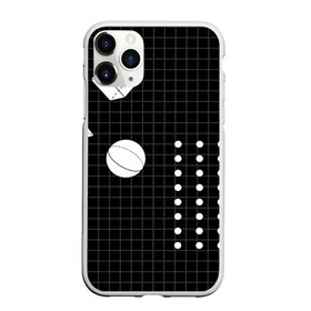 Чехол для iPhone 11 Pro матовый с принтом Черно-белые фигуры 3D в Тюмени, Силикон |  | геометрический | красочный | мода.3d | стиль | структура | текстура | ткань | узор | фон | цвет