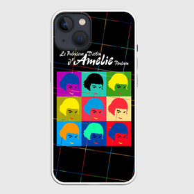 Чехол для iPhone 13 с принтом Амели Пулен в Тюмени,  |  | amelie | art | french comedy | pop art | the fabulous destiny of amelie poulain | искусство | комедия | поп арт | романтическая