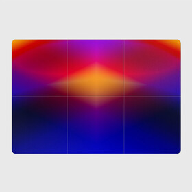 Магнитный плакат 3Х2 с принтом Размытый оранжево-фиолетовый в Тюмени, Полимерный материал с магнитным слоем | 6 деталей размером 9*9 см | Тематика изображения на принте: градиентный | для детей | летний | оранжевый | пламенный | популярный | размытый | разноцветный | современный | фиолетовый | фон