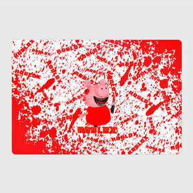 Магнитный плакат 3Х2 с принтом Roblox piggy/Свинка Пигги. в Тюмени, Полимерный материал с магнитным слоем | 6 деталей размером 9*9 см | game | roblox | блок | игра | игрушка | лего | персонажи | персонажи из кубиков | роблокс | робот