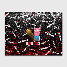 Обложка для студенческого билета с принтом Roblox piggy/Свинка Пигги. в Тюмени, натуральная кожа | Размер: 11*8 см; Печать на всей внешней стороне | game | roblox | roblox piggy свинка пигги | блок | игра | игрушка | лего | персонажи | персонажи из кубиков | роблокс | робот
