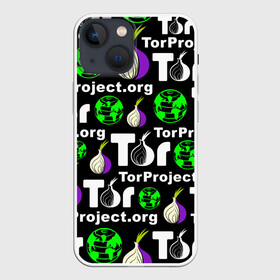 Чехол для iPhone 13 mini с принтом ТОР   TOR PROJECT BROWSER в Тюмени,  |  | tor browser | torproject | анонимность | анонимный браузер | взлом | даркнет | зеркала | луковица | тор браузер | хакер | черный интернет.