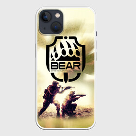 Чехол для iPhone 13 с принтом Bear | Escape from Tarkov (Z) в Тюмени,  |  | battlestate | bear | escape from tarkov | tarkov | usec | wild | дикие | контрактные войны | копы | кс | побег из таркова | стрелялка | тарков | терроры | шутер