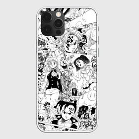 Чехол для iPhone 12 Pro Max с принтом Семь смертных грехов, манга в Тюмени, Силикон |  | Тематика изображения на принте: ban | escanor | meliodas | merlin | аниме | бан | гаутер | манга | мелиодас | мерлин | эсканор