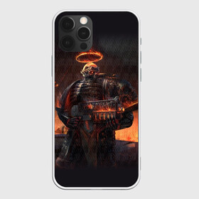 Чехол для iPhone 12 Pro Max с принтом Легион проклятых в Тюмени, Силикон |  | damned | warhammer | вархаммер | космодес | легион проклятых | череп