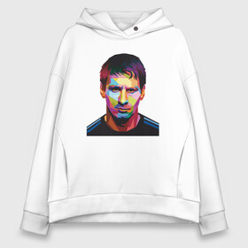 Женское худи Oversize хлопок с принтом Messi - Legend в Тюмени, френч-терри — 70% хлопок, 30% полиэстер. Мягкий теплый начес внутри —100% хлопок | боковые карманы, эластичные манжеты и нижняя кромка, капюшон на магнитной кнопке | argentina | barca | barcelona | football | lionel | messi | spain | sport | аргентина | барса | барселона | гол | золотой мяч | игрок | испания | камп ноу | лионель | месси | мяч | спорт | тренер | футбол | чемпион |