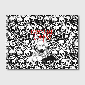 Альбом для рисования с принтом Cannibal Corpse | Труп Каннибала (Z) в Тюмени, 100% бумага
 | матовая бумага, плотность 200 мг. | cannibal | cannibal corpse | corpse | death metal | deathgrind | алекс уэбстер | брутальный дэт метал | дэт метал | дэтграйнд | пол мазуркевич | роб барретт | труп каннибала