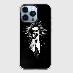 Чехол для iPhone 13 Pro с принтом Горшок на концерте в Тюмени,  |  | alternative | metall | music | rock | альтернатива | горшок | киш | король и шут | металл | михаил горшенёв | музыка | рок