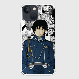 Чехол для iPhone 13 mini с принтом Полковник Мустанг в Тюмени,  |  | anime | manga | mustang | roy | аниме | манга | мустанг | полковник | рой мустанг | стальной алхимик