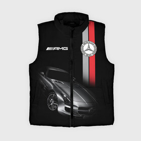 Женский жилет утепленный 3D с принтом MERCEDES BENZ AMG в Тюмени,  |  | amg | auto | benz | car | cool | dark | germany | logo.star | machine | mercedes | sport | автомобиль | бенц | водитель | германия | логотип | машины | мерин | мерс | мерседес | немец | премиум | спорткар | тачки