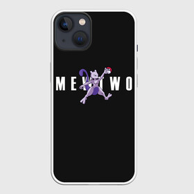 Чехол для iPhone 13 с принтом Mewtwo x nba в Тюмени,  |  | anime | mew two | nba | pokemon | poket monster | poketmon | аниме | анимэ | баскетбол | карманные монстры | мью ту | нба | покемон