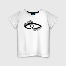 Детская футболка хлопок с принтом Око Баланса  в Тюмени, 100% хлопок | круглый вырез горловины, полуприлегающий силуэт, длина до линии бедер | глаза | иллюминаты | мистика | символизм | символы | узоры