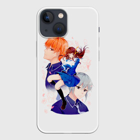 Чехол для iPhone 13 mini с принтом Корзинка фруктов в Тюмени,  |  | fruits basket | kyou souma | tooru honda | yuki souma | аниме корзинка фруктов | кё сома | корзинка фруктов | корзинка фруктов аниме | тору хонда | фруктовая корзина | юки сома