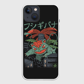 Чехол для iPhone 13 с принтом Монстр Венузавр в Тюмени,  |  | anime | pokemon | poket monster | poketmon | аниме | анимэ | венузавр | кайдзю | карманные монстры | покемон