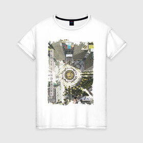 Женская футболка хлопок с принтом Я люблю Сингапур в Тюмени, 100% хлопок | прямой крой, круглый вырез горловины, длина до линии бедер, слегка спущенное плечо | singapore | trevel | город | красивые места | отдых | популярное | приключение | путешествия | рисунок карандашем